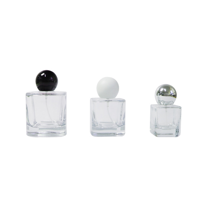 30 ml 50 ml 100 ml läpinäkyvät neliömäiset paksupohjaiset lasilliset hajuvesipullot