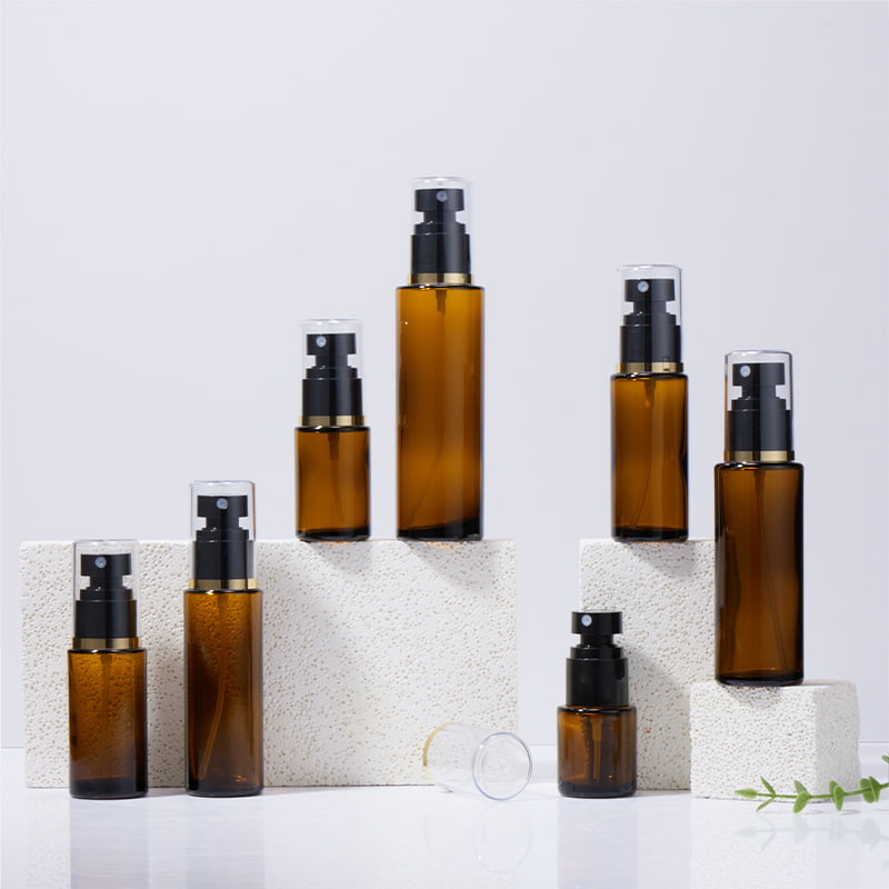 20 ml 30 ml 40 ml 50 ml 60 ml 80 ml 100 ml Amber Glass spraypullo